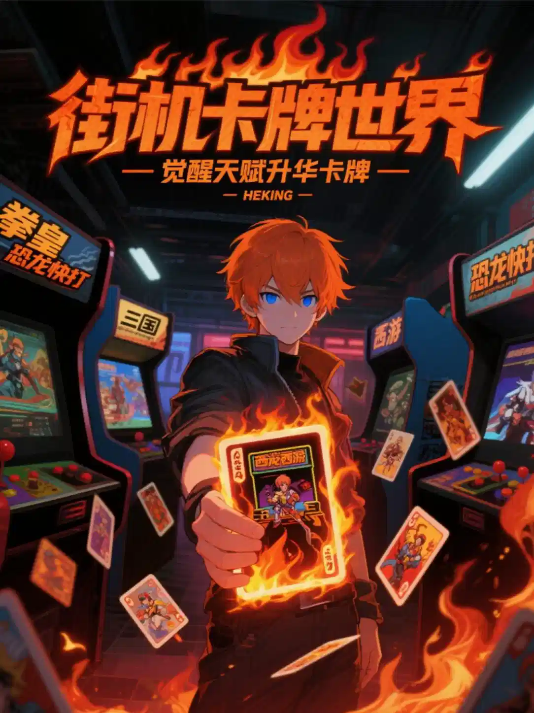 街机卡牌世界，觉醒天赋升华卡牌